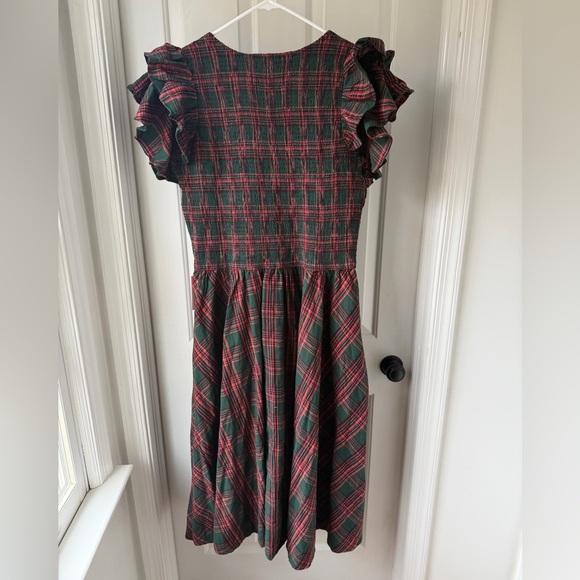 Ivy City Co Hattie Green Plaid Holiday Dress 1x NWT - Picture 7 of 8